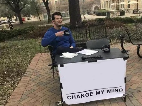 Change My Mind meme about Kulani Kinis